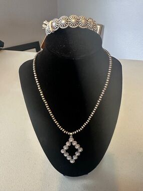 Silver and Turquoise Jewelry Set